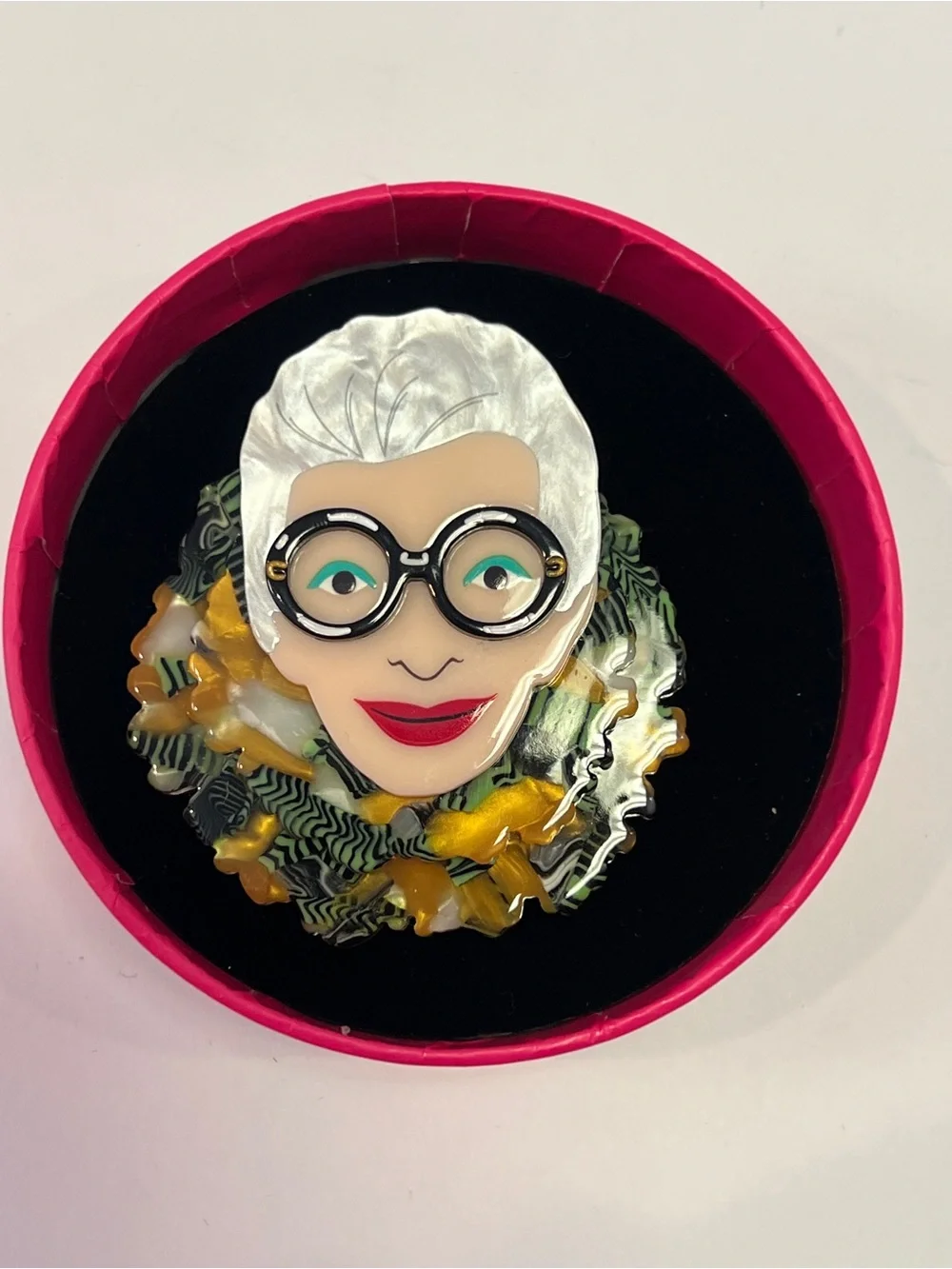 NWT! Erstwilder Adorned in‎ Feathers Iris Brooch